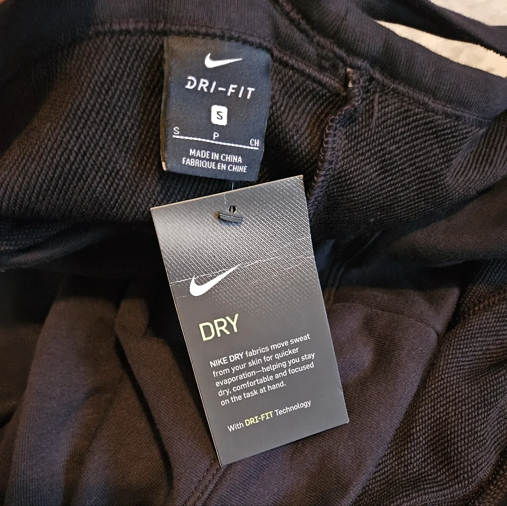 NWT Nike Dri-FIT Versa Open Back Sweatshirt Coquette Balletcore Athletic Size S